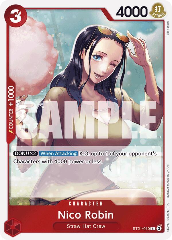 Nico Robin ST21-010 [ Inglese / Giapponese / Francese / Cinese Semplificato ]