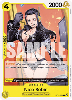 Nico Robin ST29-009 [ Inglese / Giapponese / Francese / Cinese Semplificato ]