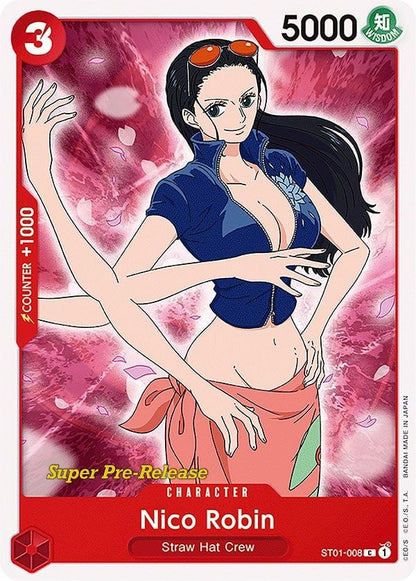 Nico Robin ST01-008 [ Inglese / Giapponese / Francese / Cinese Semplificato ]