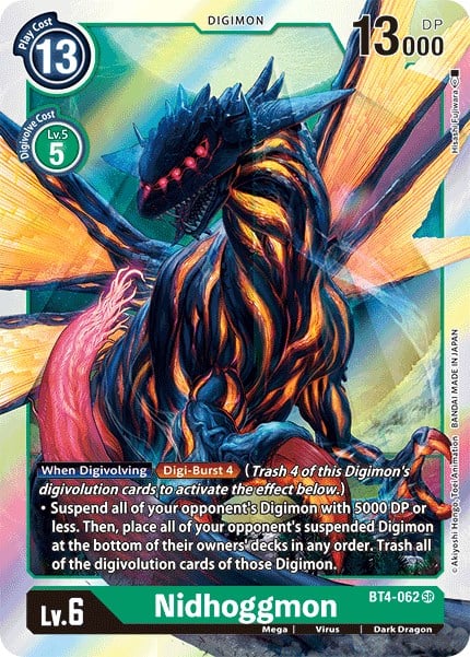 Nidhoggmon BT4-062 [ Inglese / Giapponese ]
