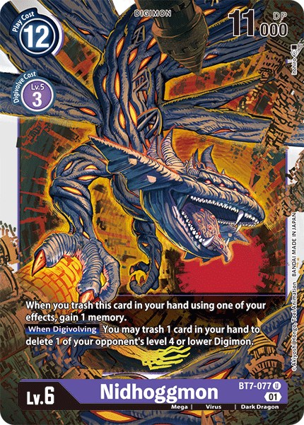 Nidhoggmon BT7-077 [ Inglese / Giapponese ]