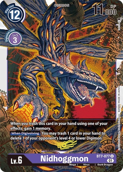 Nidhoggmon BT7-077 [ Inglese / Giapponese ]