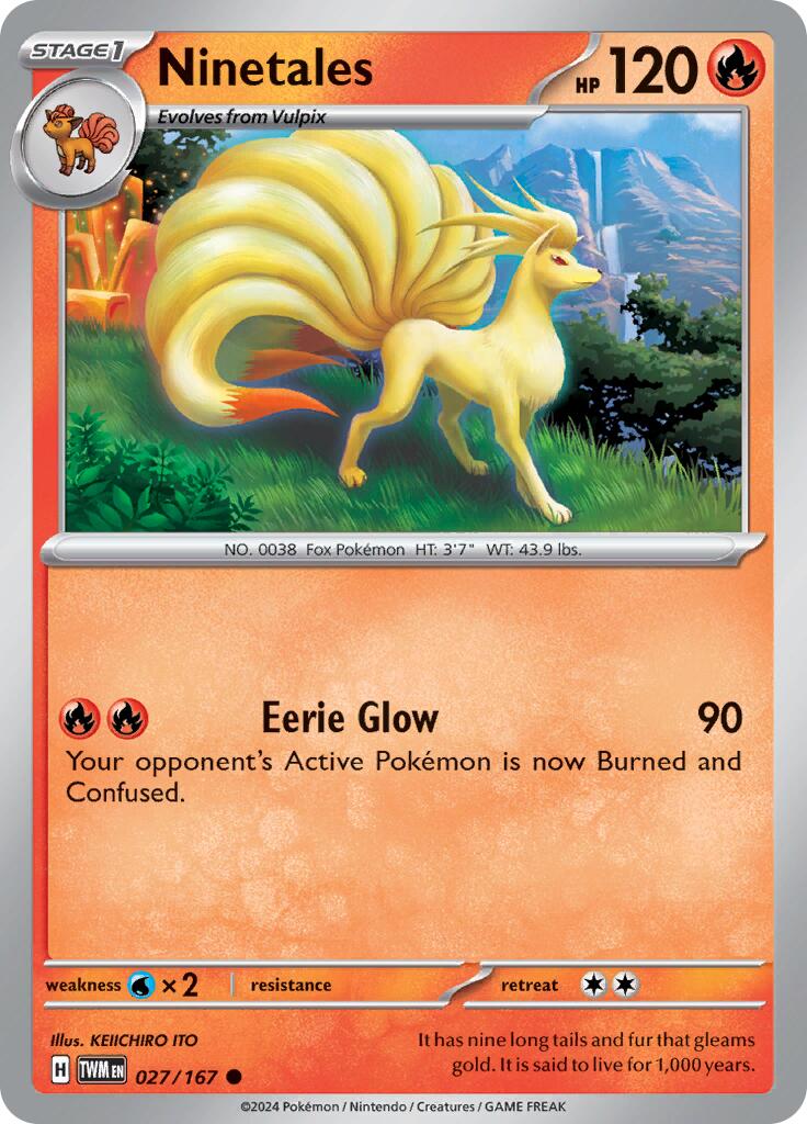 Ninetales - Crepuscolo Mascherato 027/167 [ Italiano ]