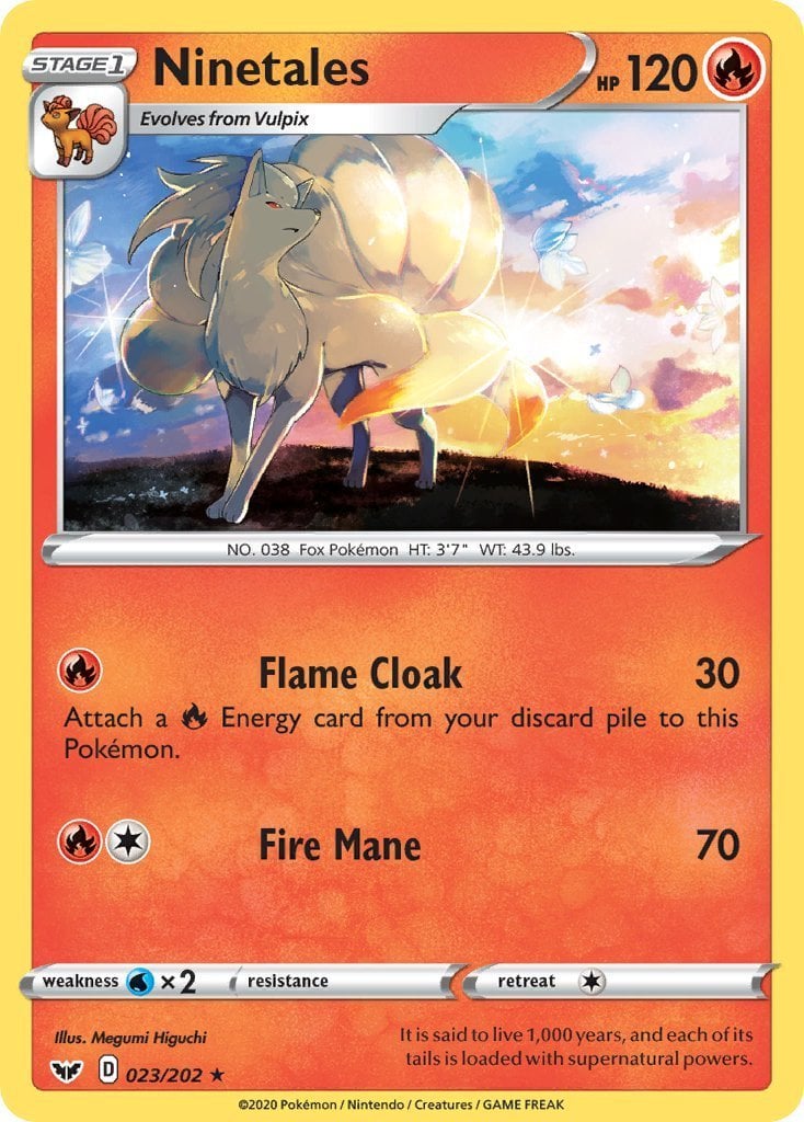 Ninetales - Spada e Scudo 23/202 [ Italiano / Inglese ]
