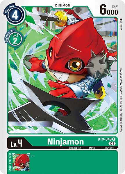 Ninjamon BT9-048 [ Inglese / Giapponese ]
