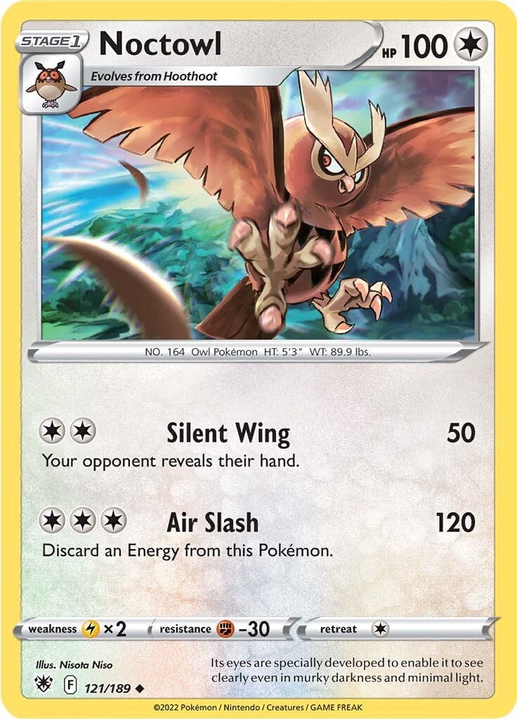 Noctowl - Lucentezza Siderale 121/189 [ Italiano / Inglese ]