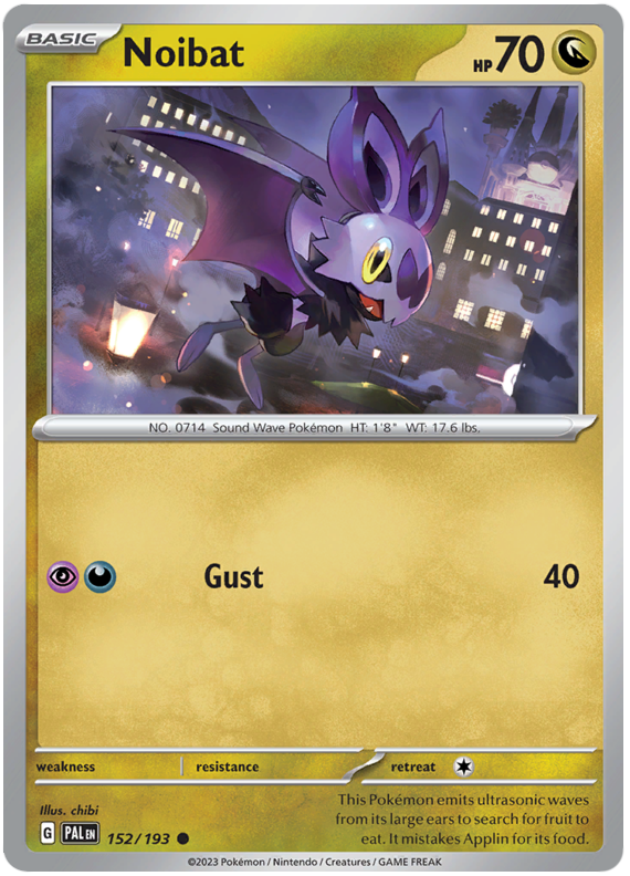 Noibat - Evoluzioni a Paldea 152/193 [ Italiano ]