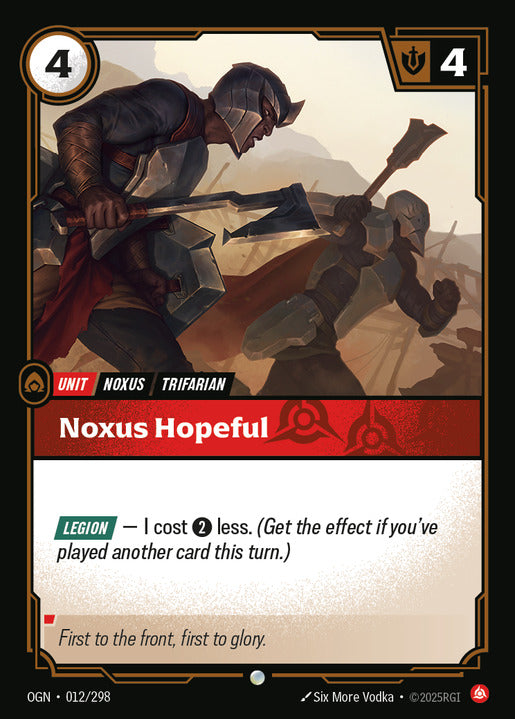 Noxus Hopeful (Common) [ Inglese / Cinese Semplificato ]