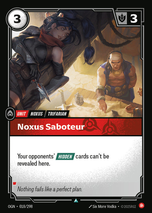 Noxus Saboteur (Uncommon) [ Inglese / Cinese Semplificato ]