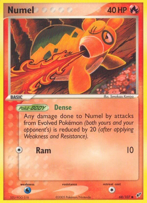 Numel - EX Deoxys 68/107 [ Italiano / Inglese ]