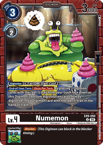 Numemon EX9-050 [ Inglese / Giapponese ]
