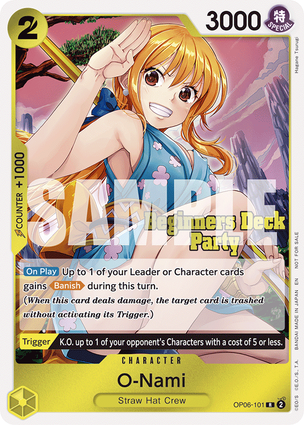 O-Nami OP06-101 [ Inglese / Giapponese / Francese / Cinese Semplificato ]