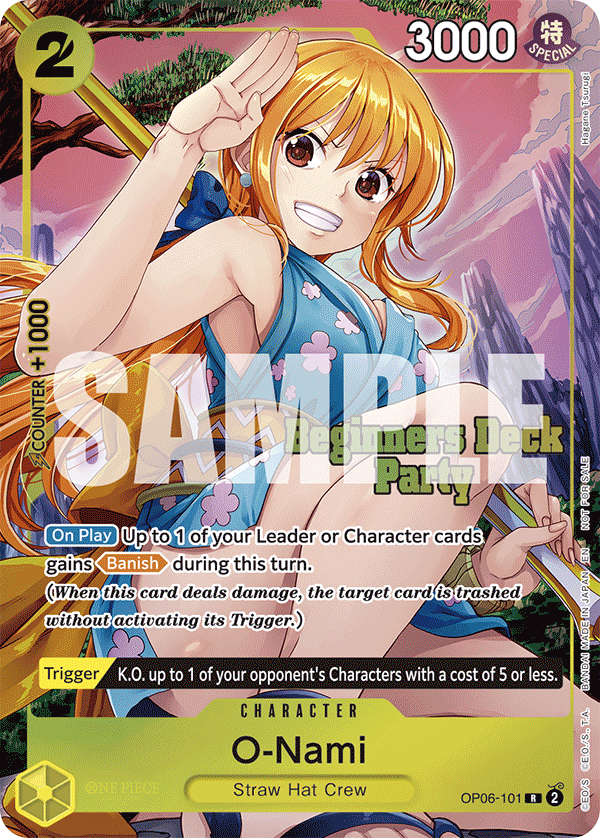 O-Nami OP06-101 [ Inglese / Giapponese / Francese / Cinese Semplificato ]