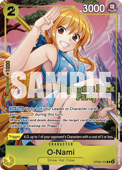 O-Nami OP06-101 [ Inglese / Giapponese / Francese / Cinese Semplificato ]