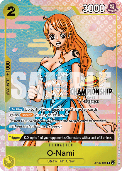 O-Nami OP06-101 [ Inglese / Giapponese / Francese / Cinese Semplificato ]