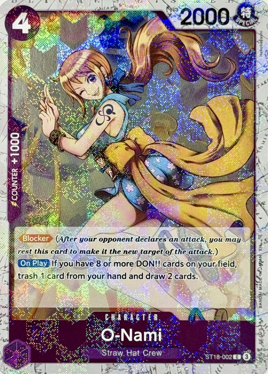 O-Nami ST18-002 [ Inglese / Giapponese / Francese / Cinese Semplificato ]