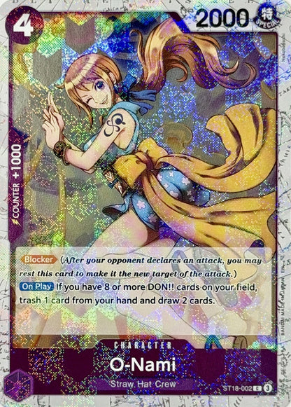 O-Nami ST18-002 [ Inglese / Giapponese / Francese / Cinese Semplificato ]