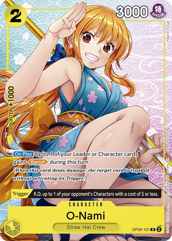 O-Nami OP06-101 [ Inglese / Giapponese / Francese / Cinese Semplificato ]