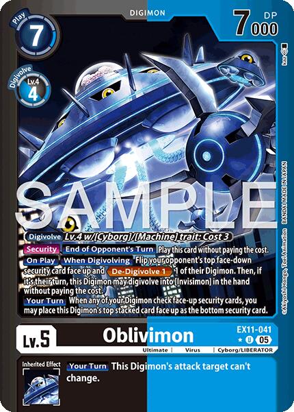 Oblivimon EX11-041 [ Inglese / Giapponese ]