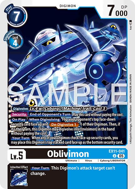 Oblivimon EX11-041 [ Inglese / Giapponese ]