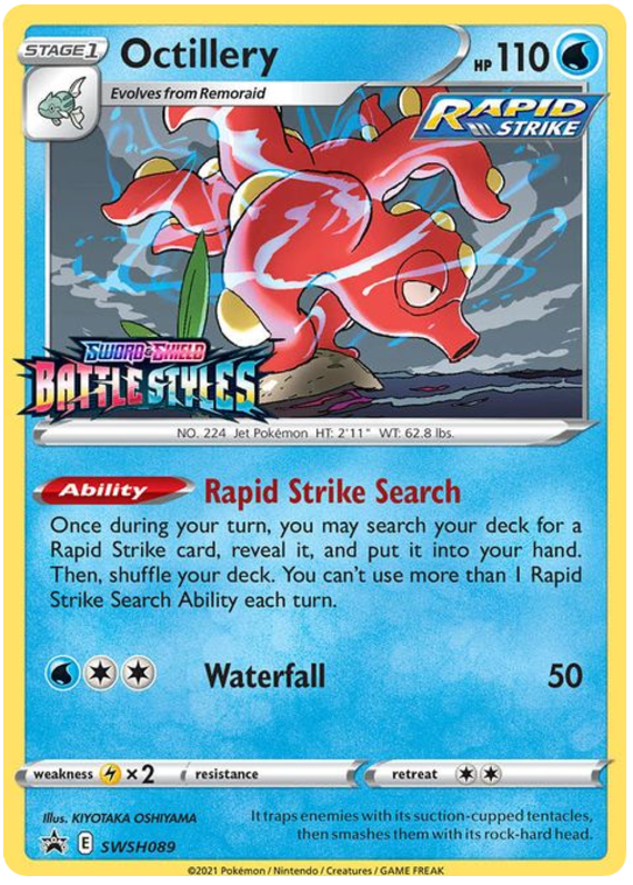 Octillery - Stili di Lotta 037/163 [ Italiano / Inglese ]