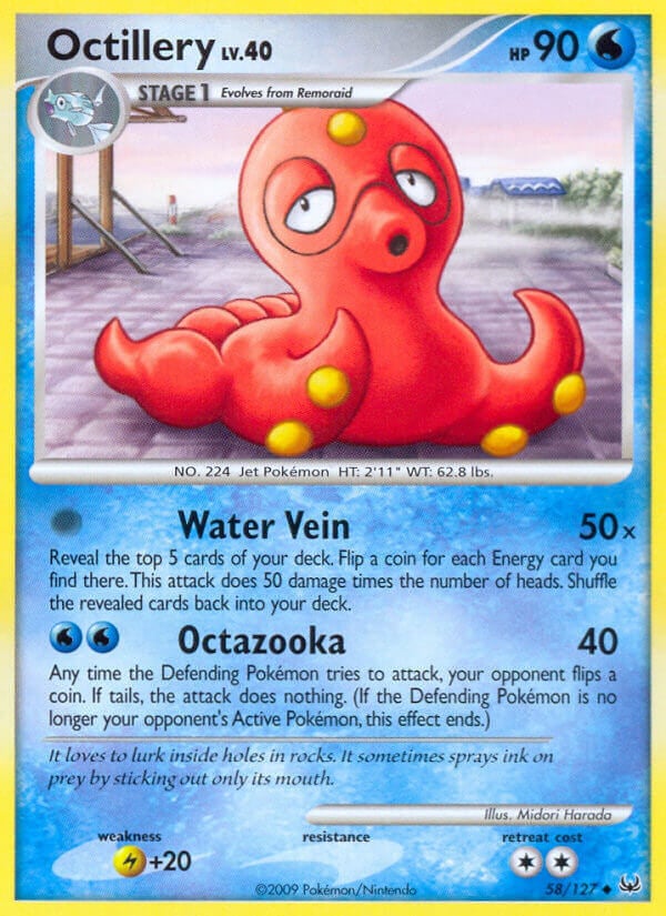 Octillery Lv.40 - Platino 058/127 [ Italiano / Inglese ]