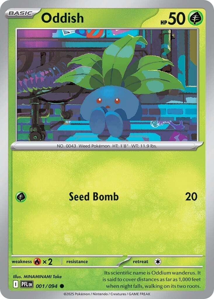 Oddish - Fiamme Spettrali 001/094 [ Italiano ]