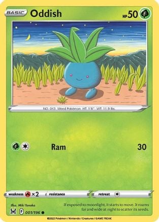 Oddish - Origine Perduta 001/196 [ Italiano ]
