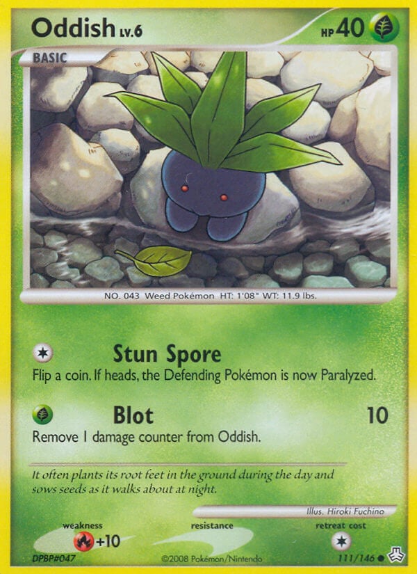 Oddish Lv.6 - Il Risveglio dei Miti 111/146 [ Italiano / Inglese ]