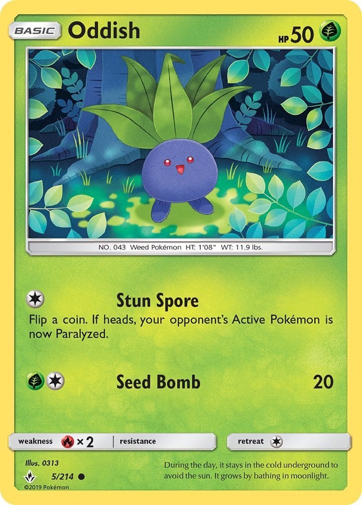 Oddish - Legami Inossidabili 005/214 [ Italiano / Inglese ]