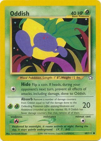 Oddish - Neo Genesis 068/111 [ Italiano / Inglese ]