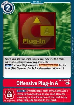 Offensive Plug-In A EX2-066 [ Inglese / Giapponese ]