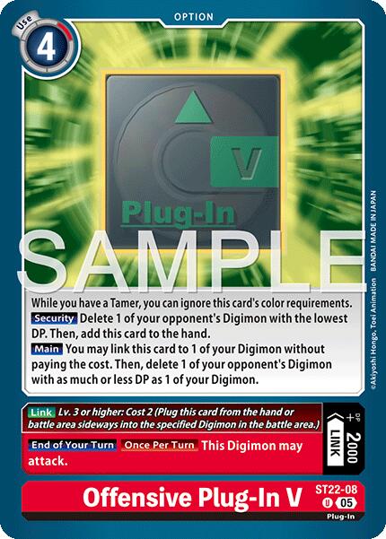 Offensive Plug-In V ST22-08 [ Inglese / Giapponese ]