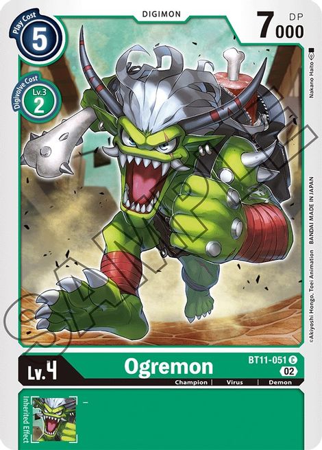Ogremon BT11-051 [ Inglese / Giapponese ]