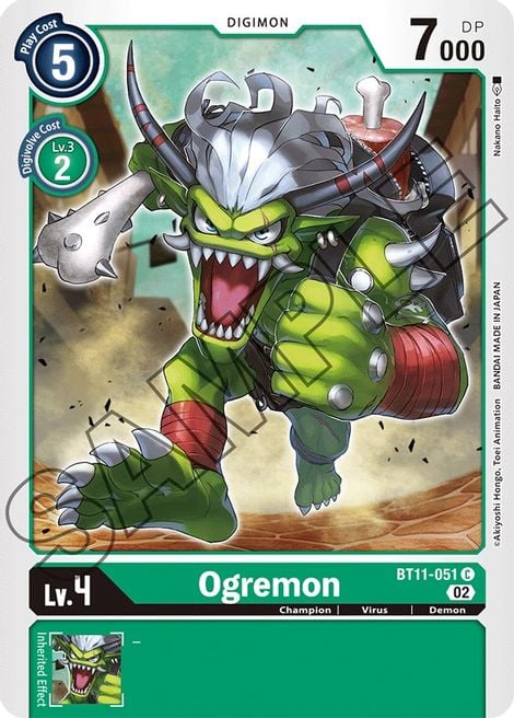 Ogremon BT11-051 [ Inglese / Giapponese ]