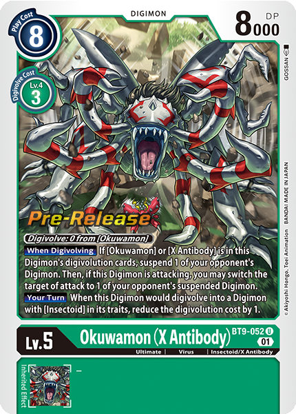 Okuwamon (X Antibody) BT9-052 [ Inglese / Giapponese ]