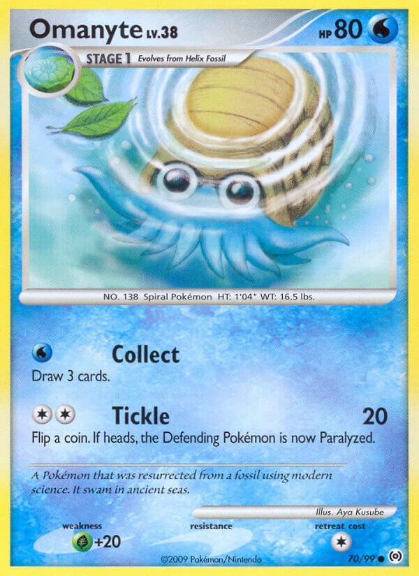 Omanyte - Arceus 070/099 [ Italiano / Inglese ]