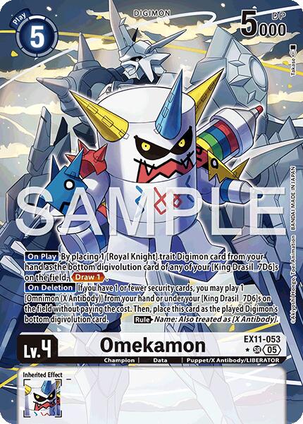 Omekamon EX11-053 [ Inglese / Giapponese ]
