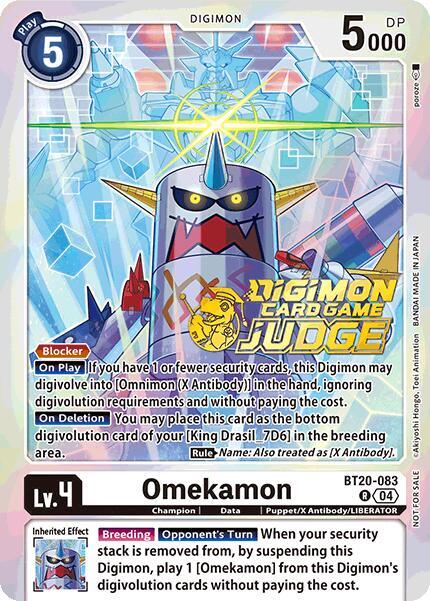 Omekamon BT20-083 [ Inglese / Giapponese ]