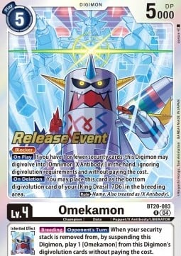 Omekamon BT20-083 [ Inglese / Giapponese ]