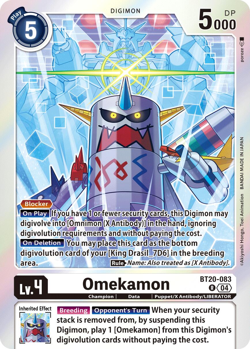 Omekamon BT20-083 [ Inglese / Giapponese ]