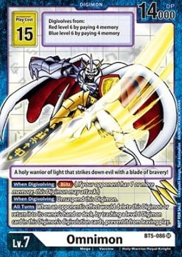 Omnimon BT5-086 [ Inglese / Giapponese ]