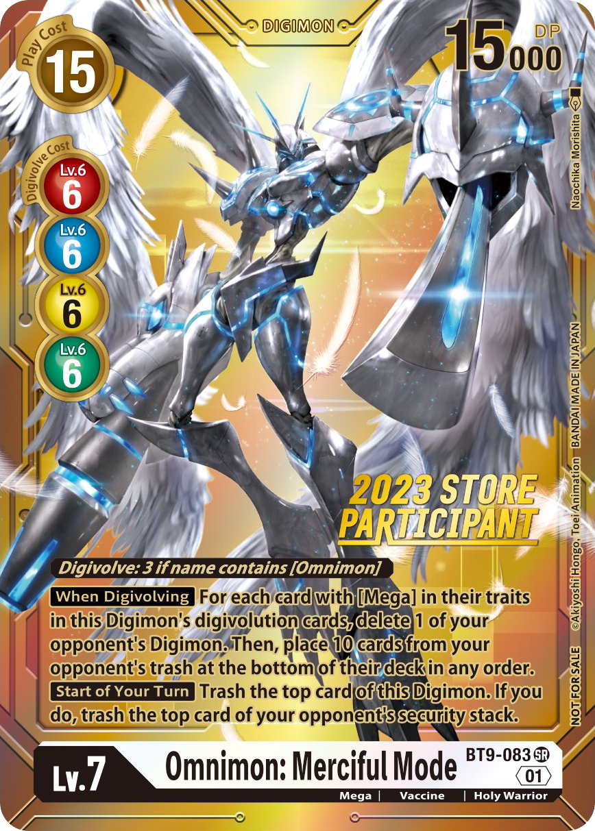 Omnimon: Merciful Mode BT9-083 [ Inglese / Giapponese ]