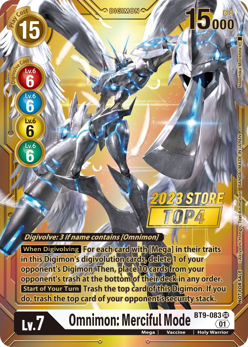 Omnimon: Merciful Mode BT9-083 [ Inglese / Giapponese ]