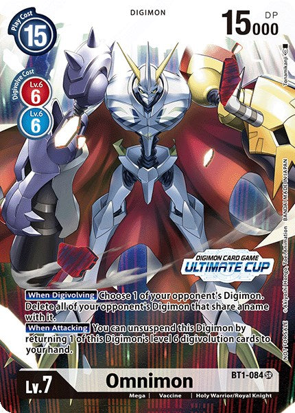 Omnimon BT1-084 [ Inglese / Giapponese ]