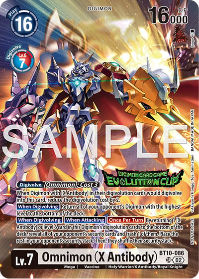 Omnimon (Evolutioncup 2025) BT10-086 [ Inglese / Giapponese ]