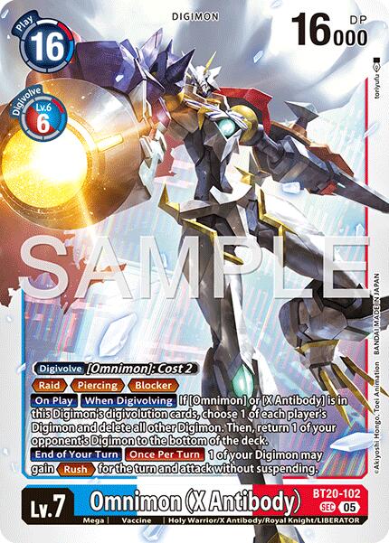 Omnimon BT20-102 [ Inglese / Giapponese ]