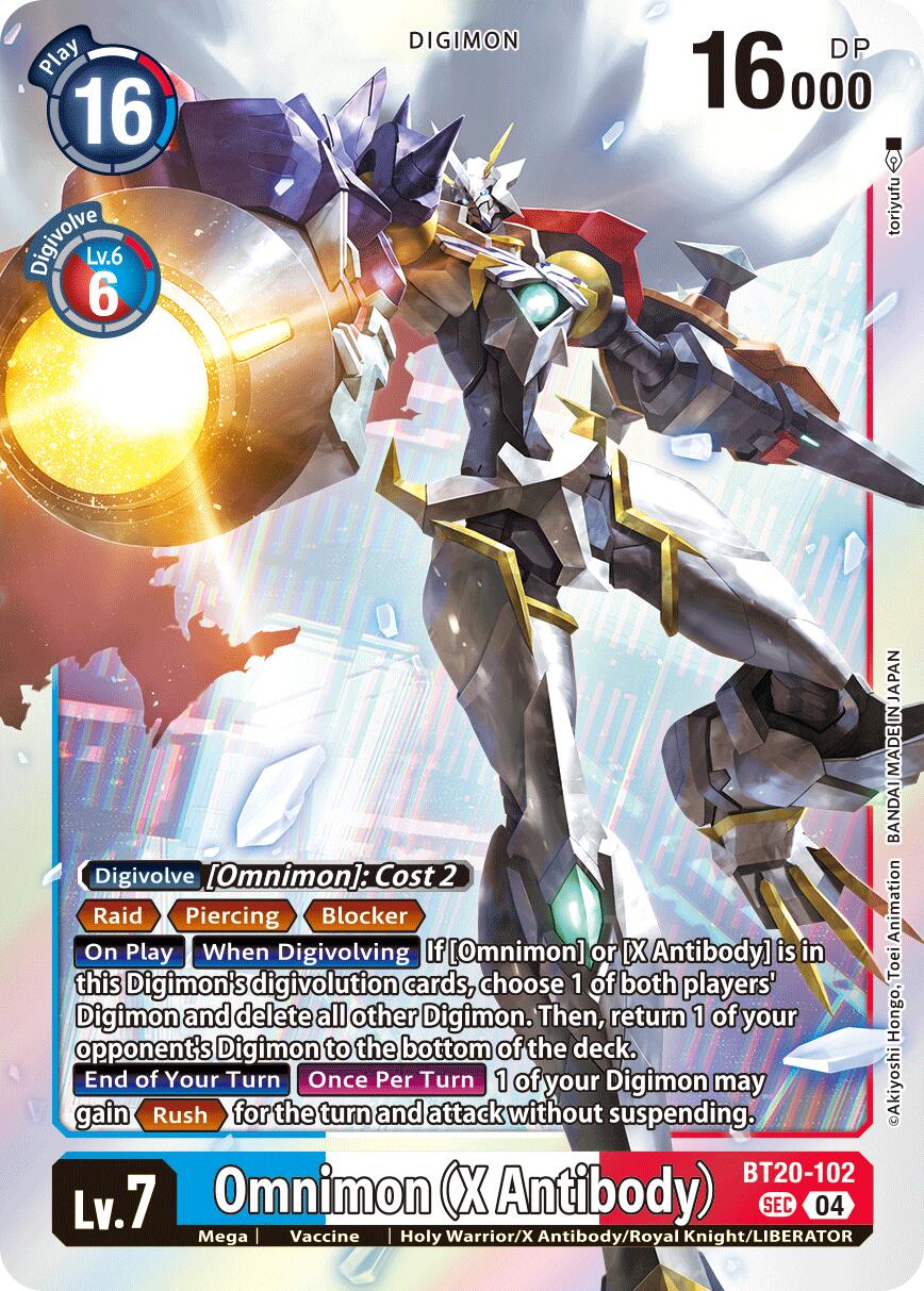 Omnimon BT20-102 [ Inglese / Giapponese ]