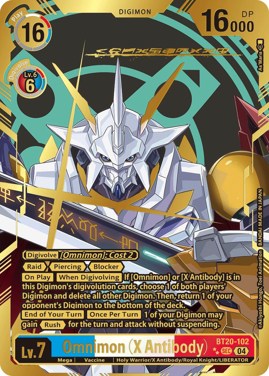 Omnimon BT20-102 [ Inglese / Giapponese ]