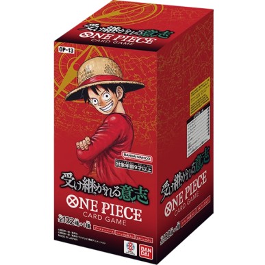 One Piece Card Game - Carrying on His Will OP - 13 Display 24 Buste Giapponese